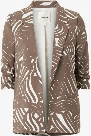 Soaked in Luxury Jakke slShirley Printed Blazer