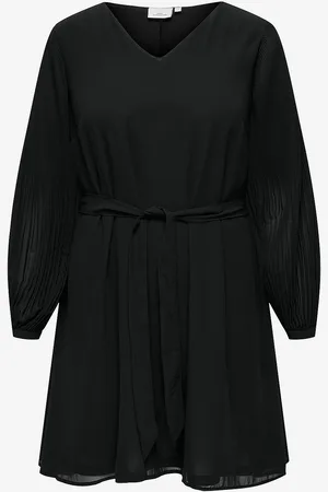 ONLY Kjole carStar Life L/S Plisse Sleeve Dres