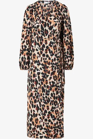 VILA Maxikjole viGraffy Long Wrap L/S Dress