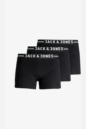 JACK & JONES Boxershorts Sense Trunks 3-pk