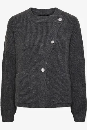 Pieces® Kardigan pcSiga LS Overlap Knit