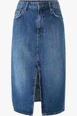 Object Denim skjørt objHarlow Midi Denim Skirt