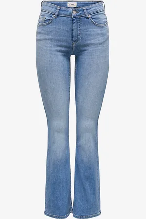 ONLY Jeans onlBlush MW Back Pock Fla Tai222