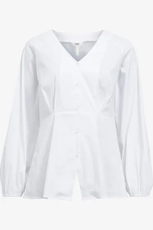 Object Skjorte objTutta Sculpture Fit LS Shirt E D