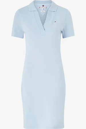 Tommy Hilfiger Pikèkjole Slim Open NK Polo Dress SS