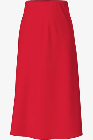 Pieces® Skjørt pcFranan HW Midi Skirt Noos