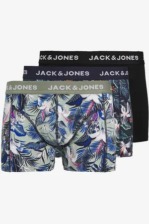 JACK & JONES Boksershorts jacBrady Flower Trunks SN 3-pakning