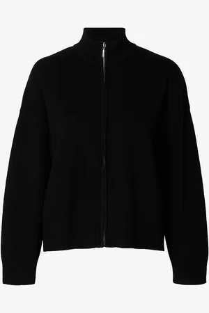 SELECTED Kardigan slfKamma Zipper LS Knit Cardigan
