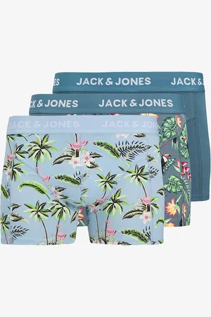 JACK & JONES Boksershorts jacFlower Bird Trunks SN 3-pakning