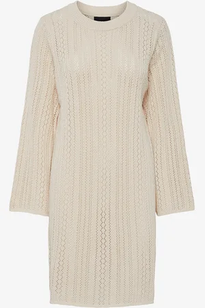 Pieces® Kjole pcNuka LS O-neck Knit Dress