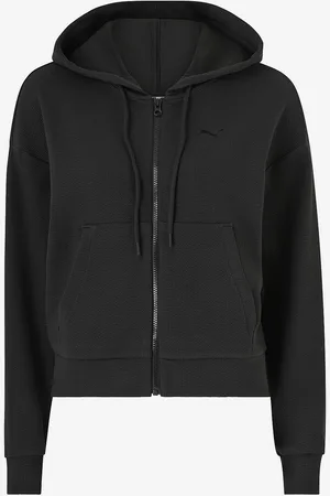 PUMA Hettegenser HER Comfort Crop Full-zip Hoodie