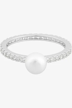 SNÖ of Sweden Ring Rio Small Pearl