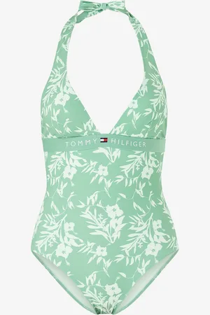 Tommy Hilfiger Badedrakt Halter One Piece RP Print