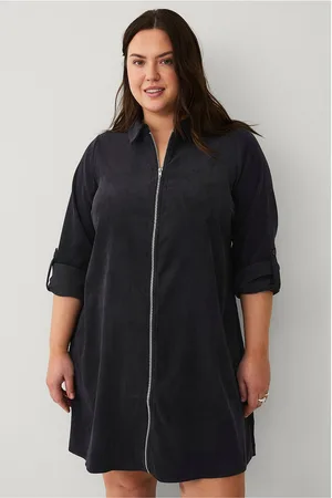 Zizzi Kjole vElena 3/4 Abk Dress