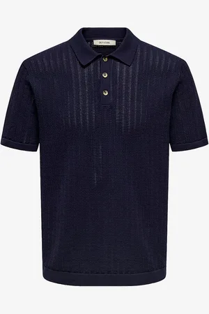 Only & Sons Genser onsMoon Reg 12 SS Polo Knit