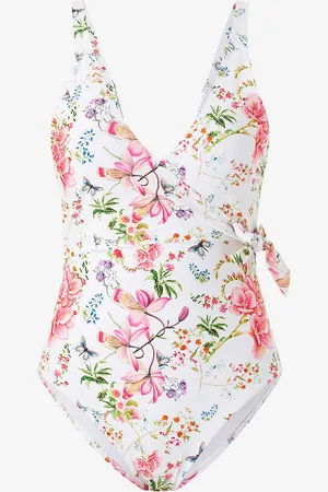 KAANDA Beach life Badedrakt Wrap Onepiece w Fix Cups And Adjustable Strapes