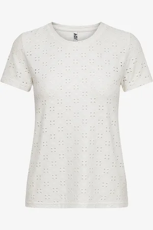 JDY Topp Cathinka S/S Tag Top Jrs