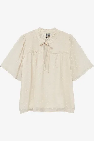VERO MODA Bluse vmLeah SS Lace Top
