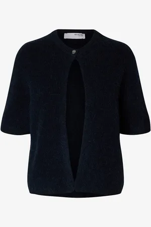 SELECTED Kardigan slfSia Ras 2/4 Rib Knit NO