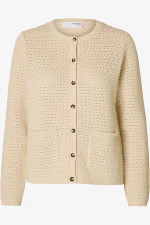 SELECTED Kardigan slfVinna LS Structure Knit