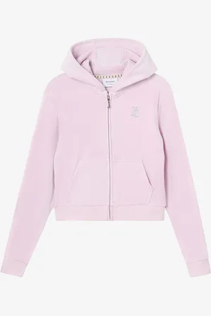 Juicy Couture Hettegenser Diamante Zip Through Hoodie