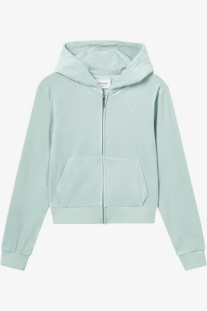 Juicy Couture Hettegenser Tonal Zip Through Hoodie