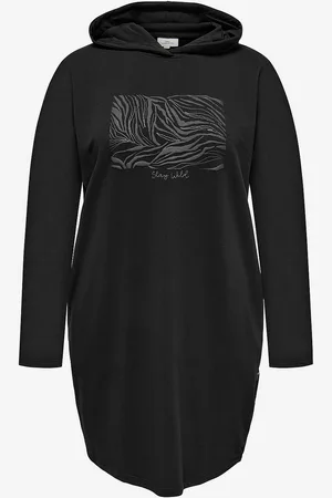 ONLY Sweatshirt-kjole carMabel LS Hoodie Dress Swt Jrs