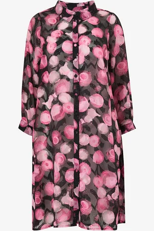 STUDIO Lang skjorte sJuni Chiffon Shirt