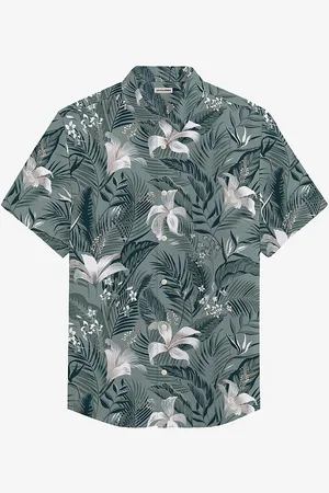 JACK & JONES Skjorte JjHawaii Aop Shirt SS LN