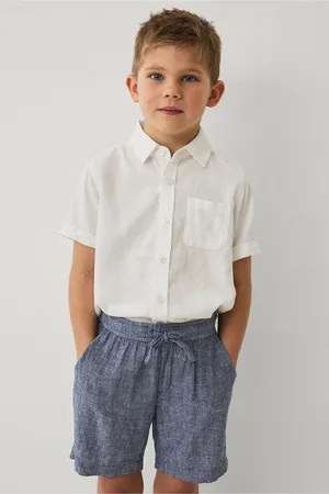 ELLOS Shorts i lin Melker