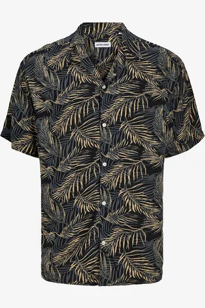 JACK & JONES Skjorte jjeJeff Tropical Aop Resort Shirt