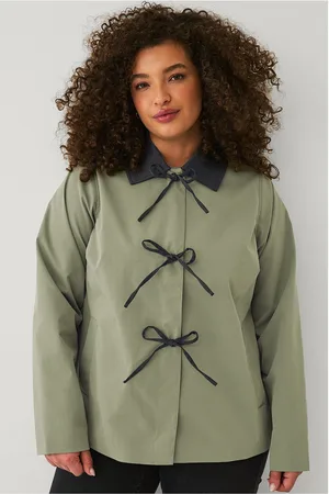 Zizzi Jakke mValencia, L/s, Tie