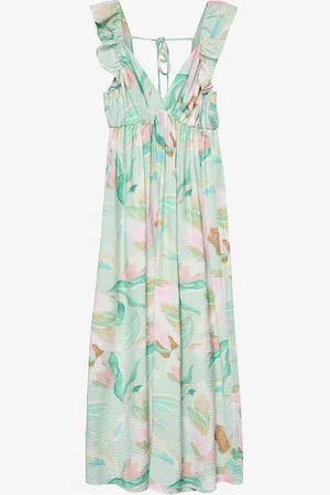 VERO MODA Maxikjole vmJosie SL Ankle Frill Dress