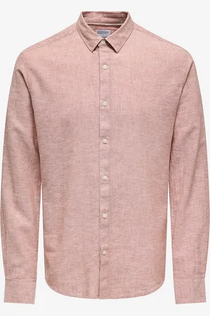 Only & Sons Skjorte onsCaiden LS Solid Linen Shirt