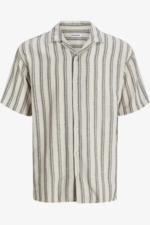 JACK & JONES Skjorte jjeEnzo Stripe Resort Shirt SS