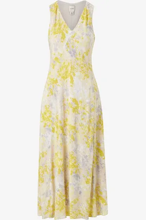 Calvin Klein Maxikjole Print Abstract Ecovero VN Dress