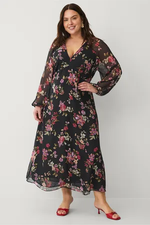 MANGO Maxikjole Dress Savage
