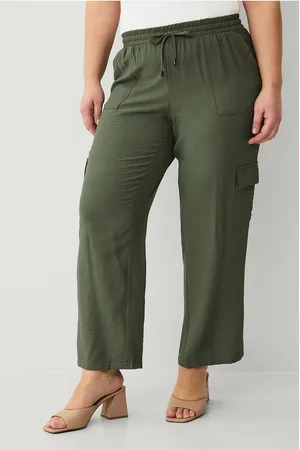 Zizzi Cargobukser caVilma Cargo Pants