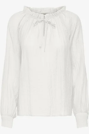 JDY Bluse Theo L/S V-neck Top Wvn