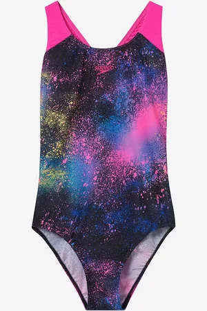 Speedo Badedrakt Girls Digital Allover Splashback