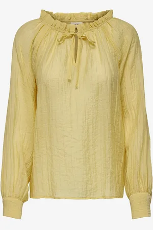 JDY Bluse Theo L/S V-neck Top Wvn