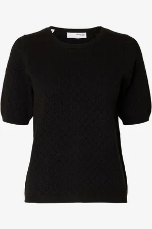 SELECTED Topp slfHelen 2/4 Knit O-neck