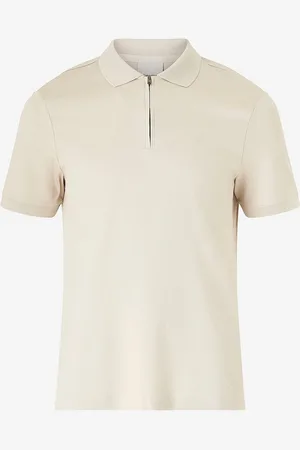Calvin Klein T-skjorte Smooth Cotton Welt Zip Polo