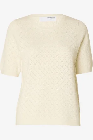 SELECTED Topp slfHelen 2/4 Knit O-neck
