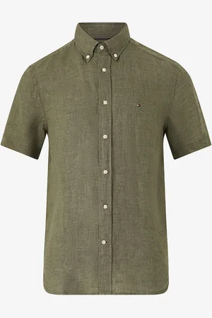Tommy Hilfiger Skjorte Pigment Dyed Linen RF Shirt S/S