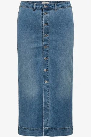 ONLY Maxi skjørt carIrina Button Down Maxi Skirt Dnm