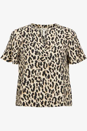 Object Bluse objKarina S/S RE V-neck Top