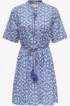 JDY Kjole Anna S/S Belt Dress Wvn