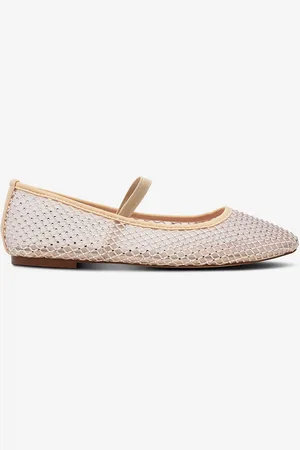Bianco Ballerinasko biaLilja Mesh Ballerina