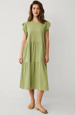 VILA Kjole viSummer S/S Midi Dress